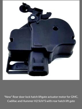 HUMMER H2 2008 Lock Lift Gate  Acuator Motor NWOT For Rear Door